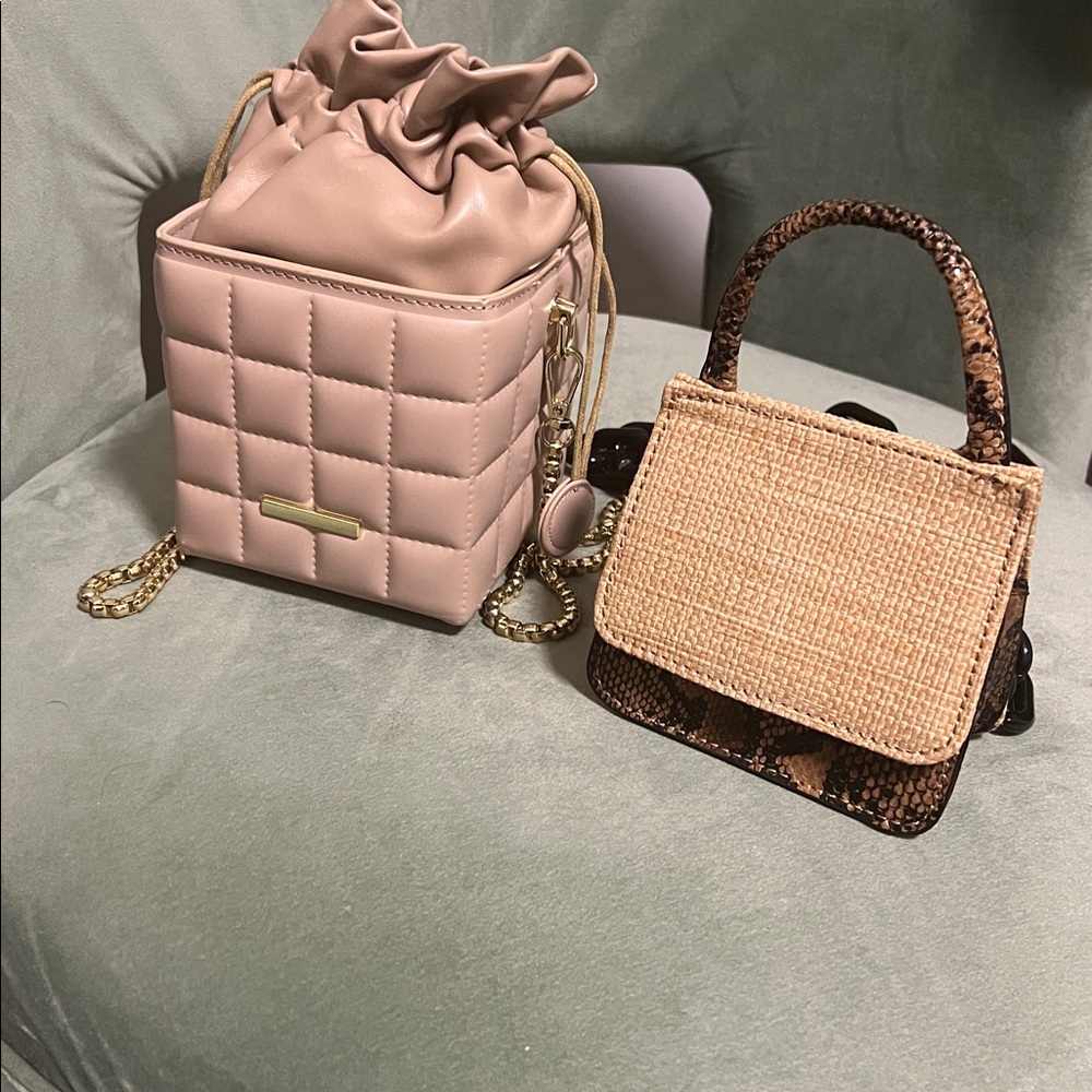 Fall Mini Handbag bundle - 2 mini cute bags